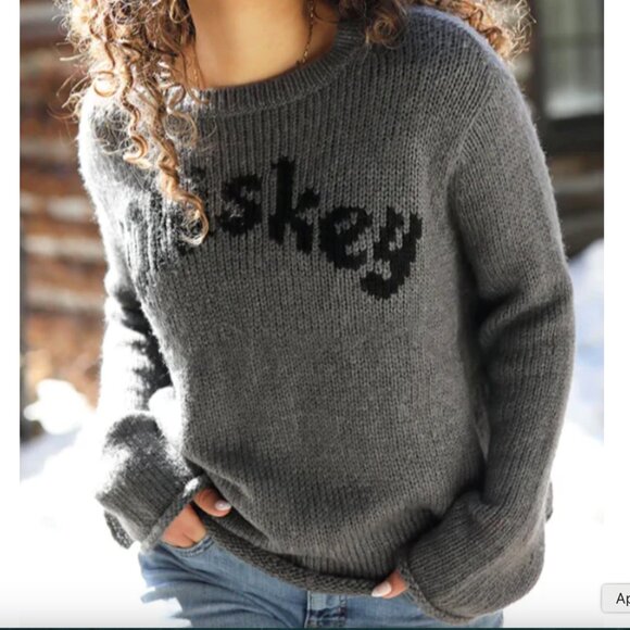 Wooden Ships Whiskey Sweater NWT - Picture 3 of 9